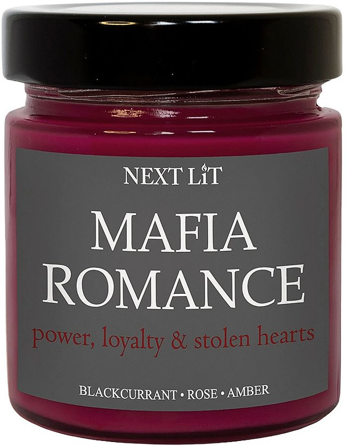 Lumânare parfumată Next Lit Genre Tales - Mafia Romance, 180 g