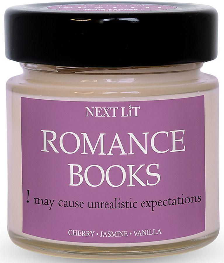 Lumânare parfumată Next Lit Genre Tales - Romance Books, 100 g