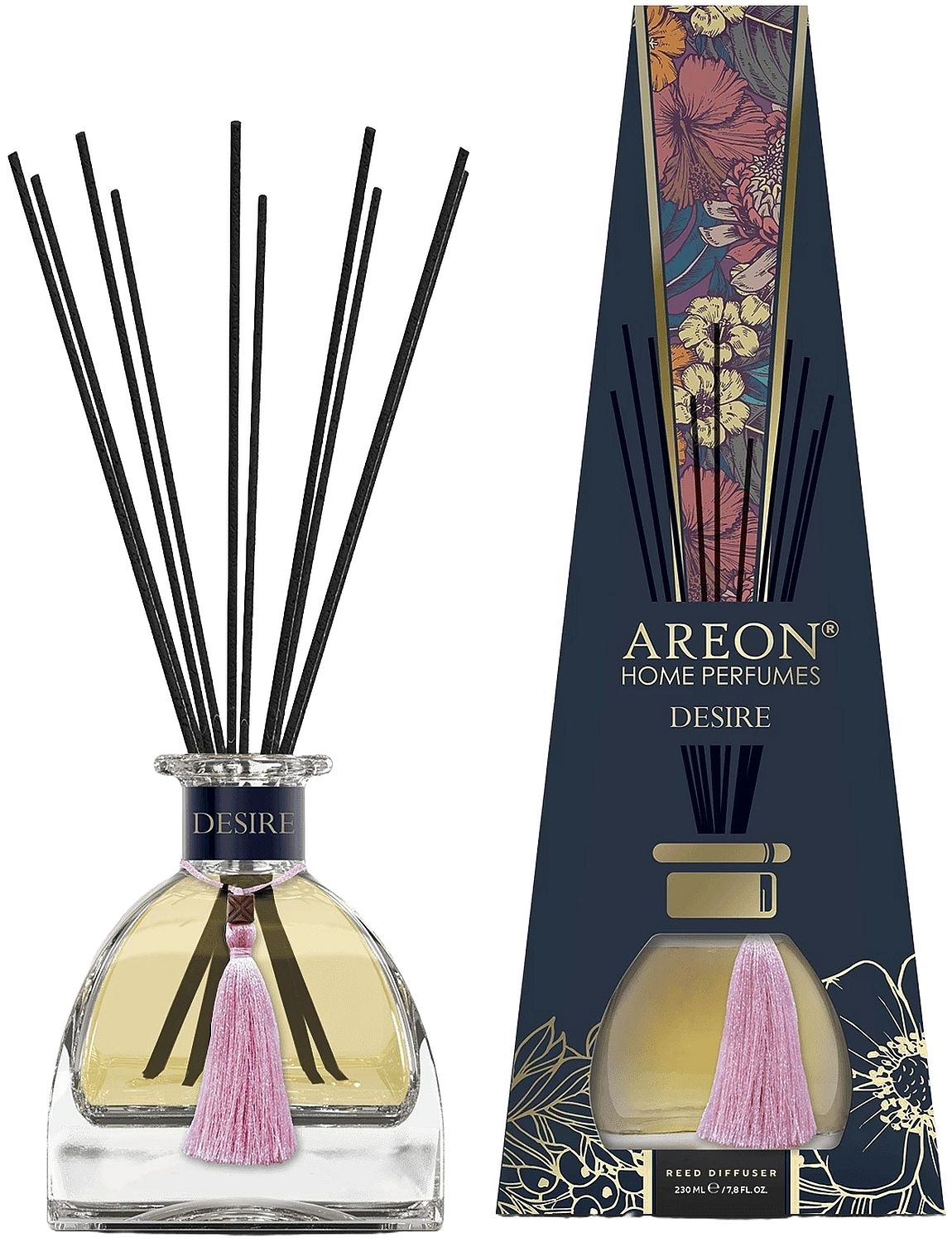 Bețișoare de tămâie  Areon Exclusive - Desire, 230 ml