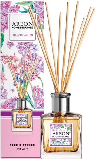 Odorizant cu bețișoare Areon Home Garden - French Garden, 150 ml