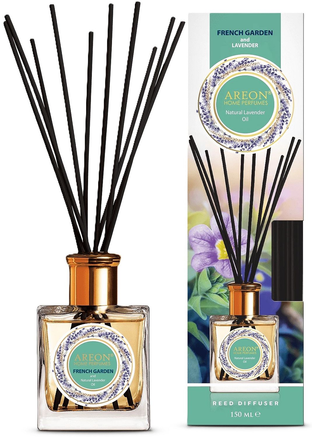 Bețișoare de tămâie  Areon Lavender Oil - French Garden, 150 ml