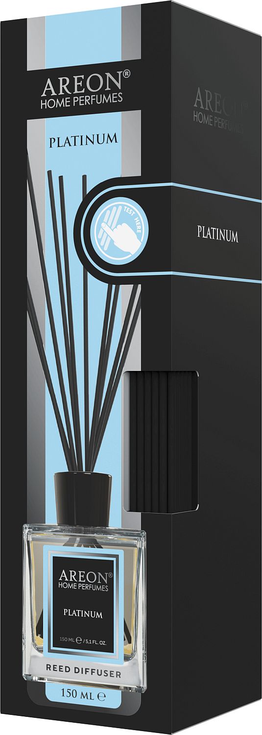 Odorizant cu bețișoare Areon Lux - Platinum, 150 ml