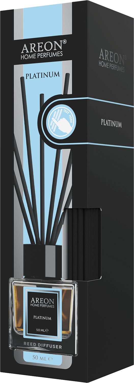 Bețișoare de tămâie Areon Lux - Platinum, 50 ml