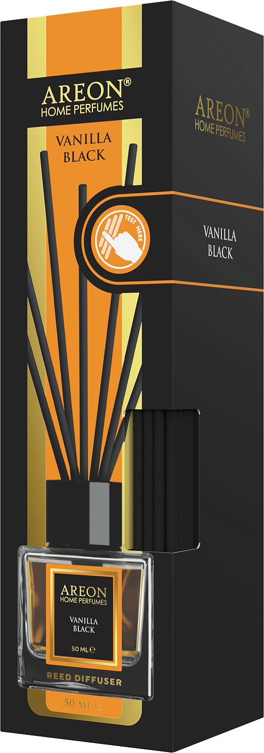 Bețișoare parfumate Areon Lux - Vanilla Black, 50 ml
