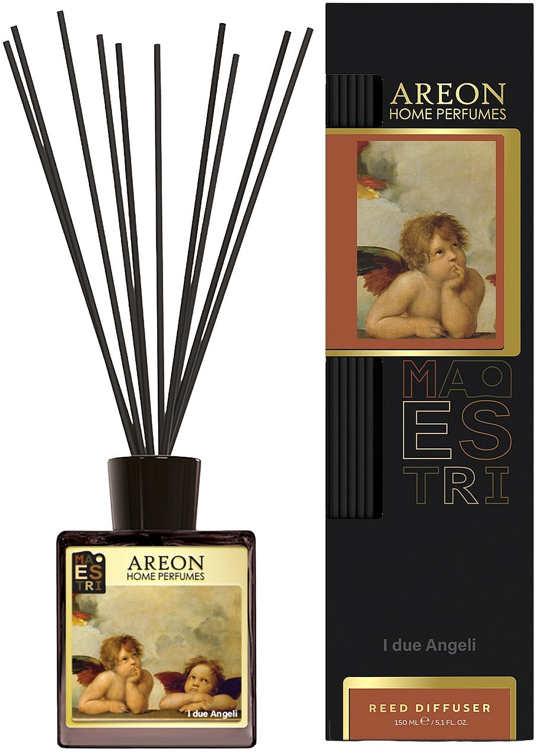 Bețișoare de tămâie Areon Maestri - I Due Angeli, 150 ml
