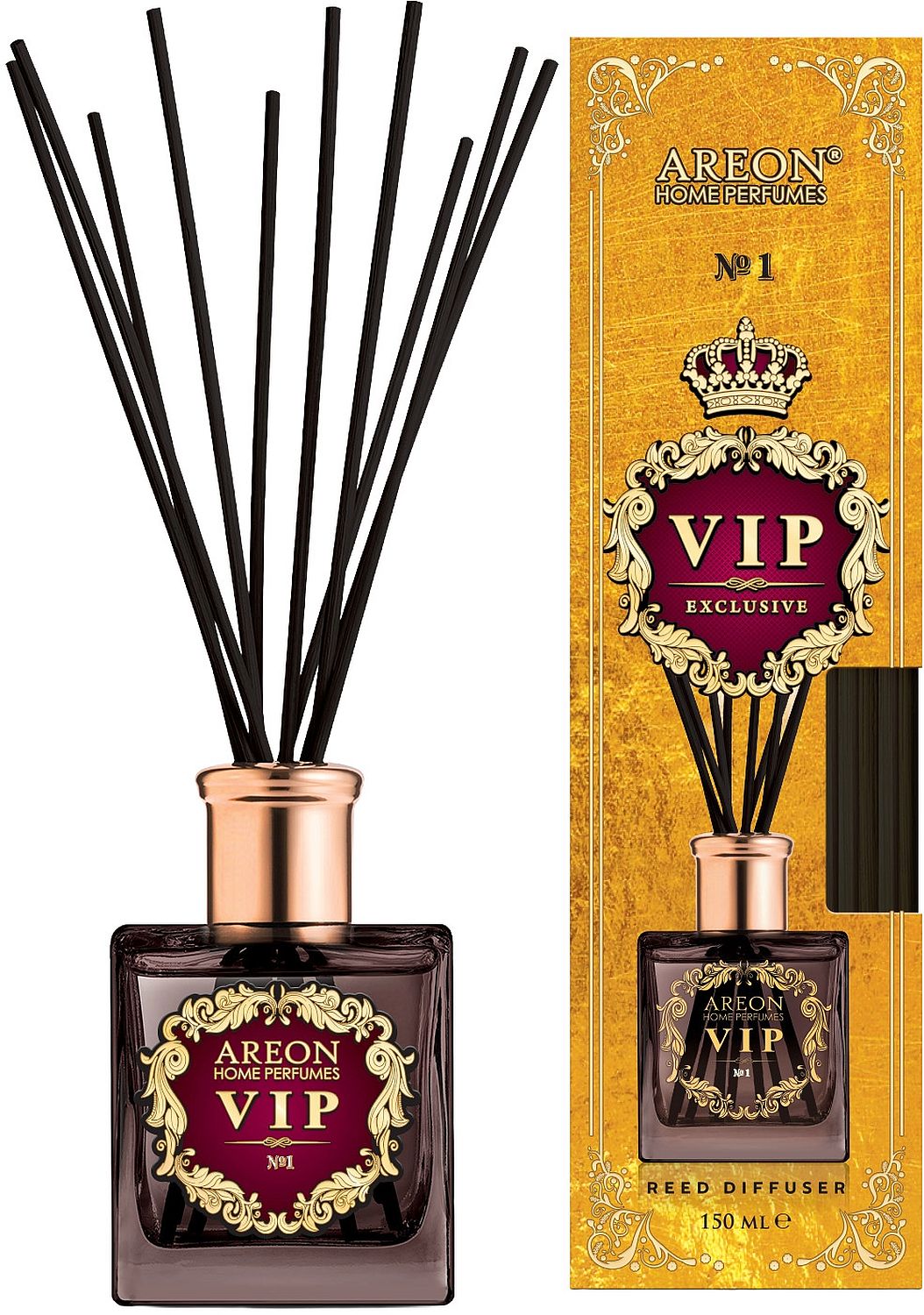 Bețișoare parfumate Areon VIP - №1, 150 ml