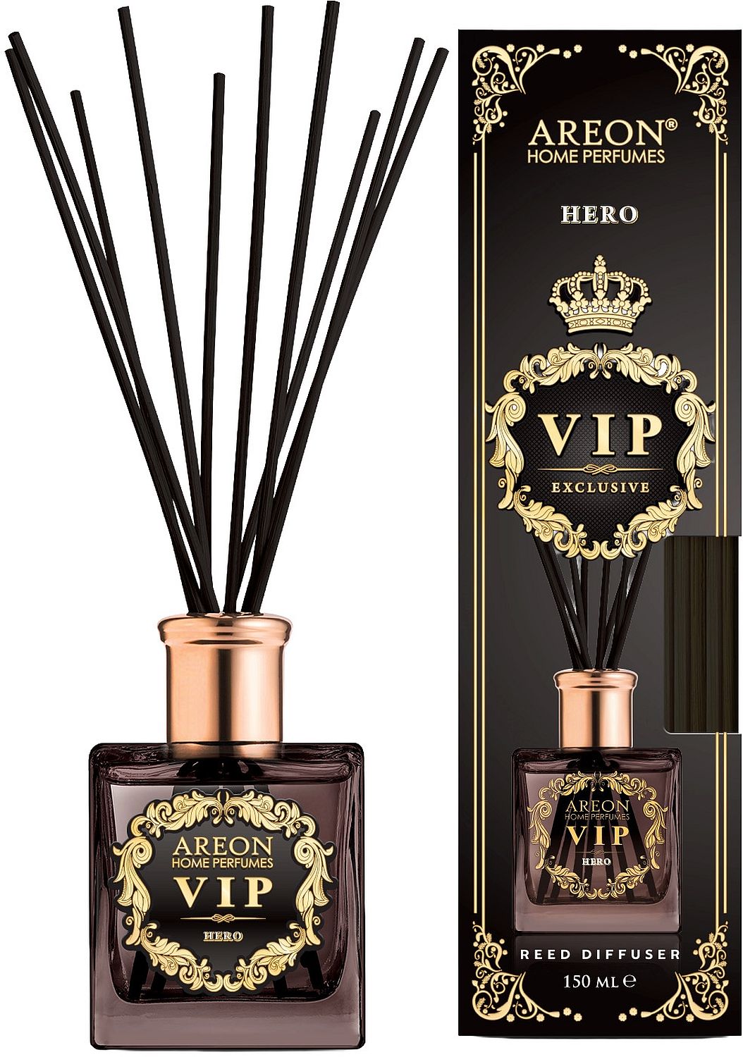 Bețișoare parfumate Areon VIP - Hero, 150 ml