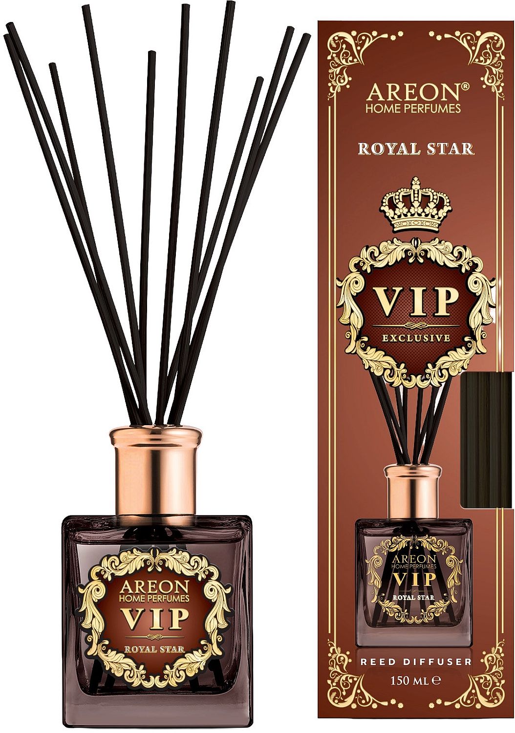Bețișoare parfumate Areon VIP - Royal Star, 150 ml