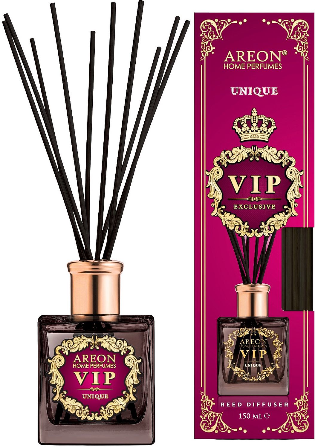 Bețișoare parfumate Areon VIP - Unique, 150 ml