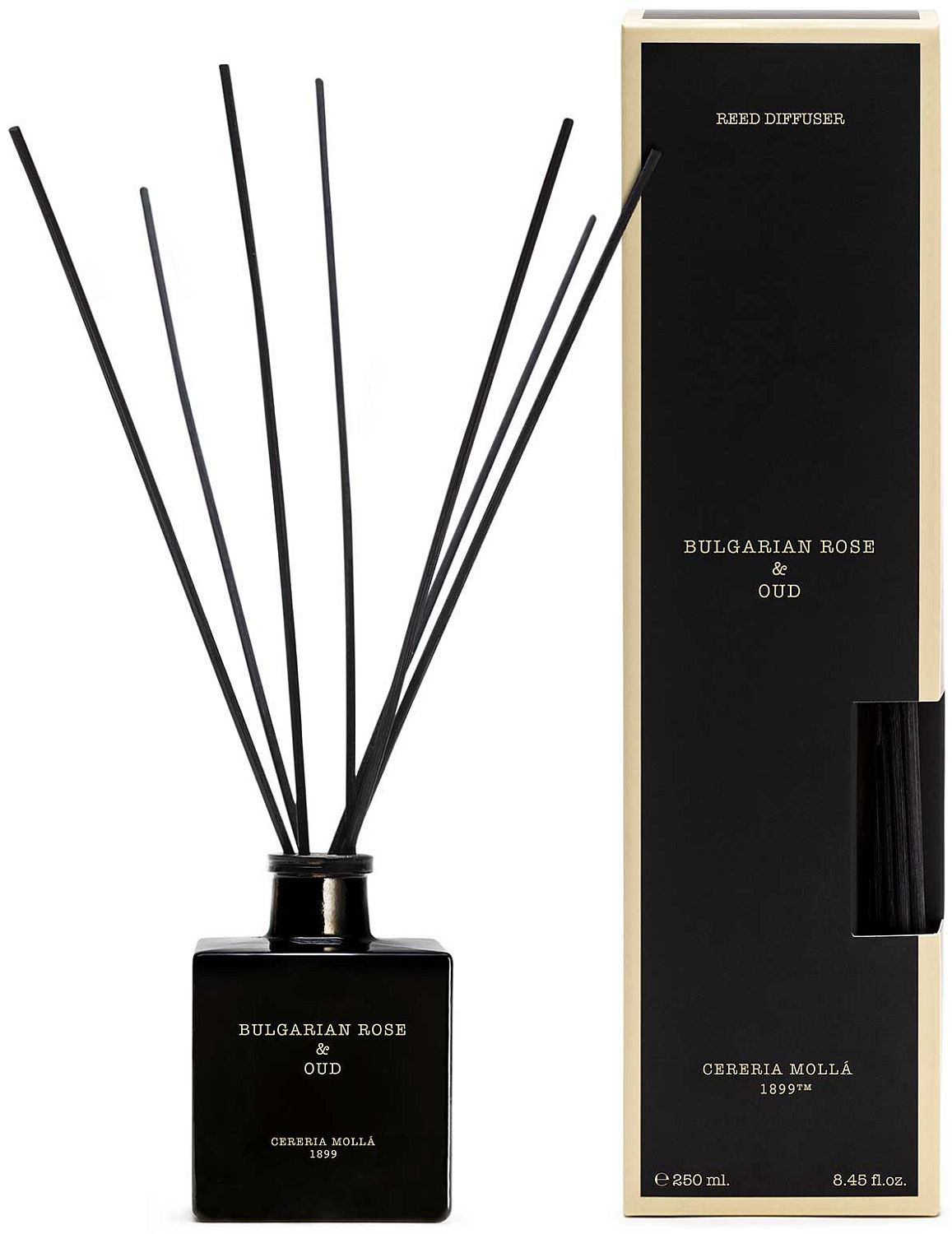 Bețișoare de tămâie  Cereria Molla - Bulgarian Rose &amp; Oud, 250 ml