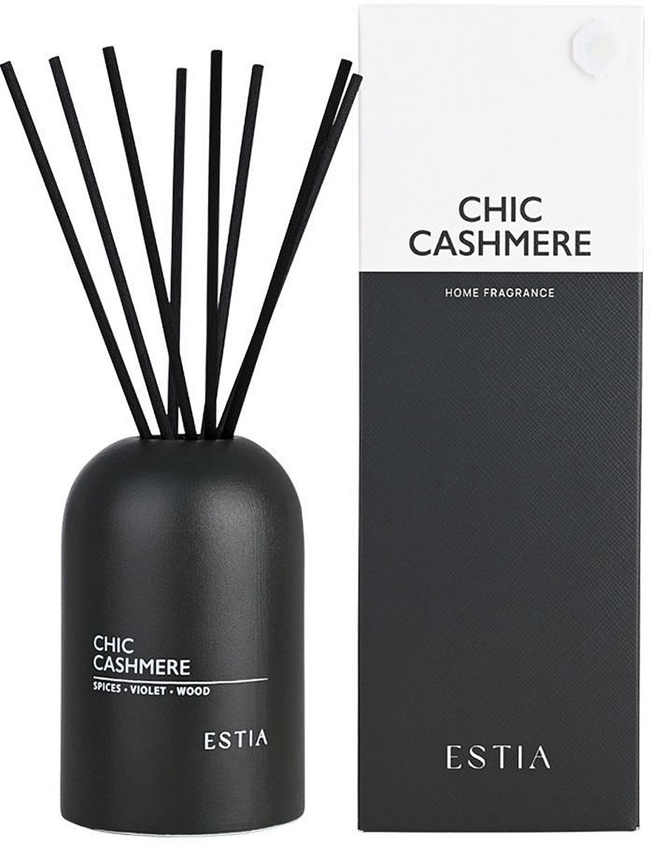 Bețișoare parfumate Estia - Chic Cashmere, 150 ml