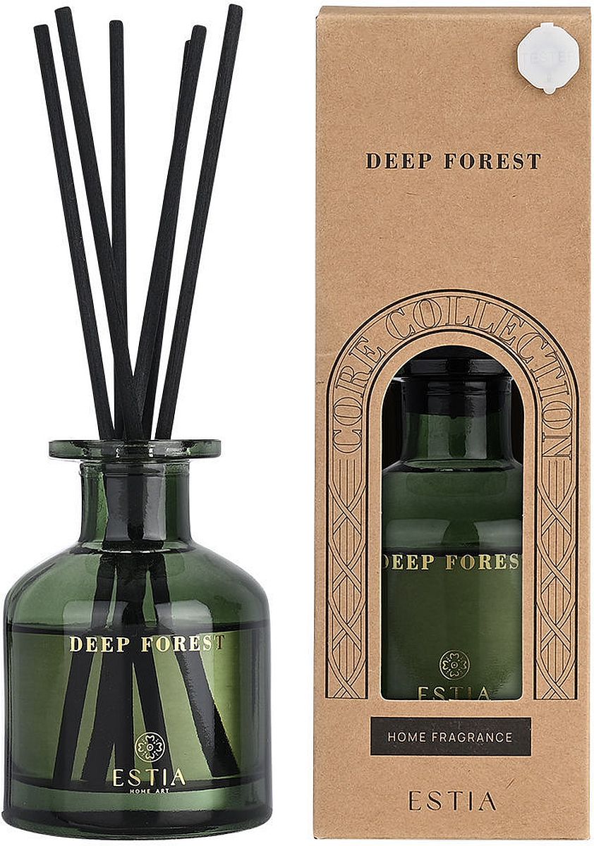 Bețișoare parfumate Estia - Deep Forest, 100 ml
