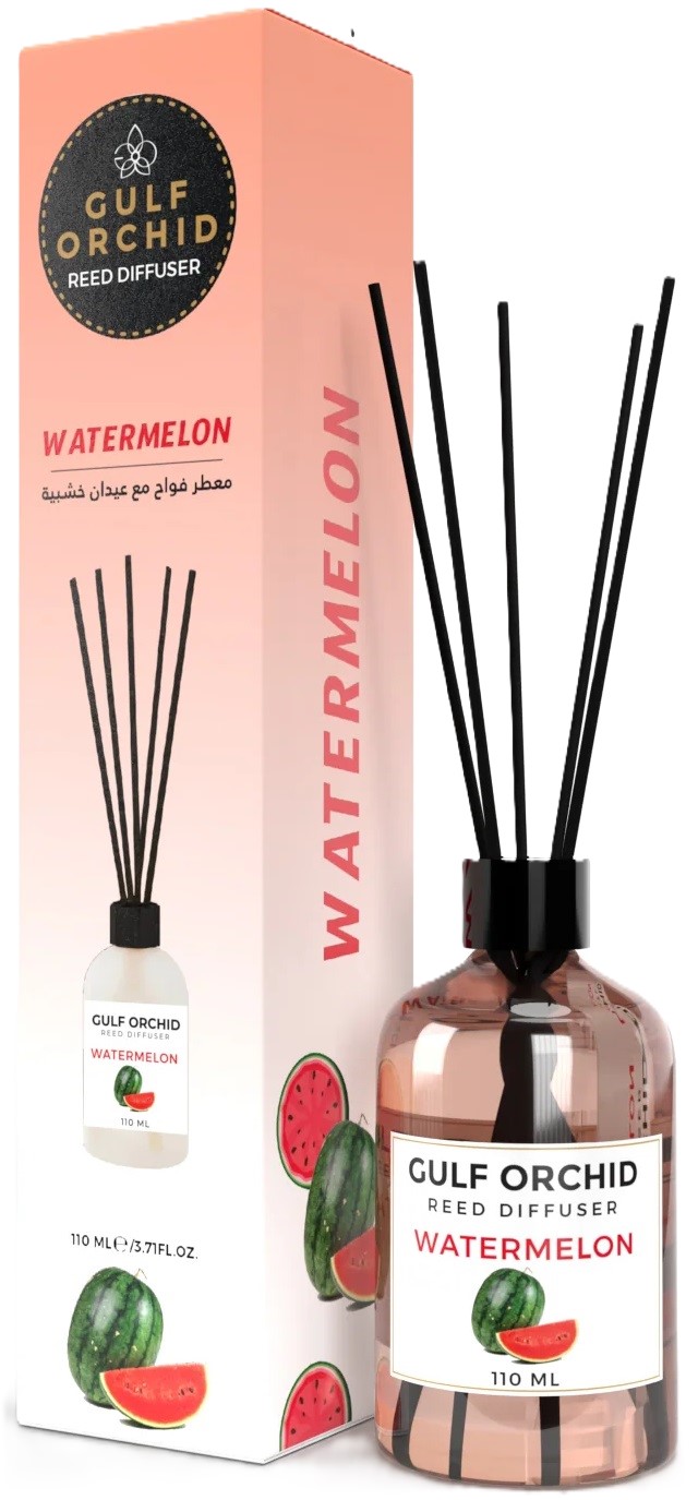 Odorizant cu bețișoare Gulf Orchid - Watermelon, 110 ml