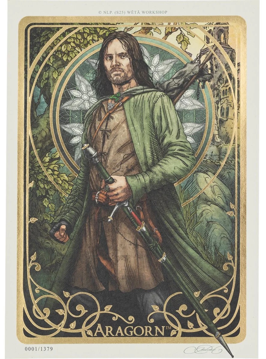 Print art Weta Movies: The Lord of the Rings - Aragorn
