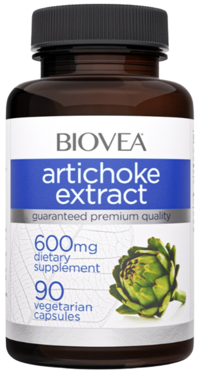 Artichoke Extract, 600 mg, 90 capsule, Biovea