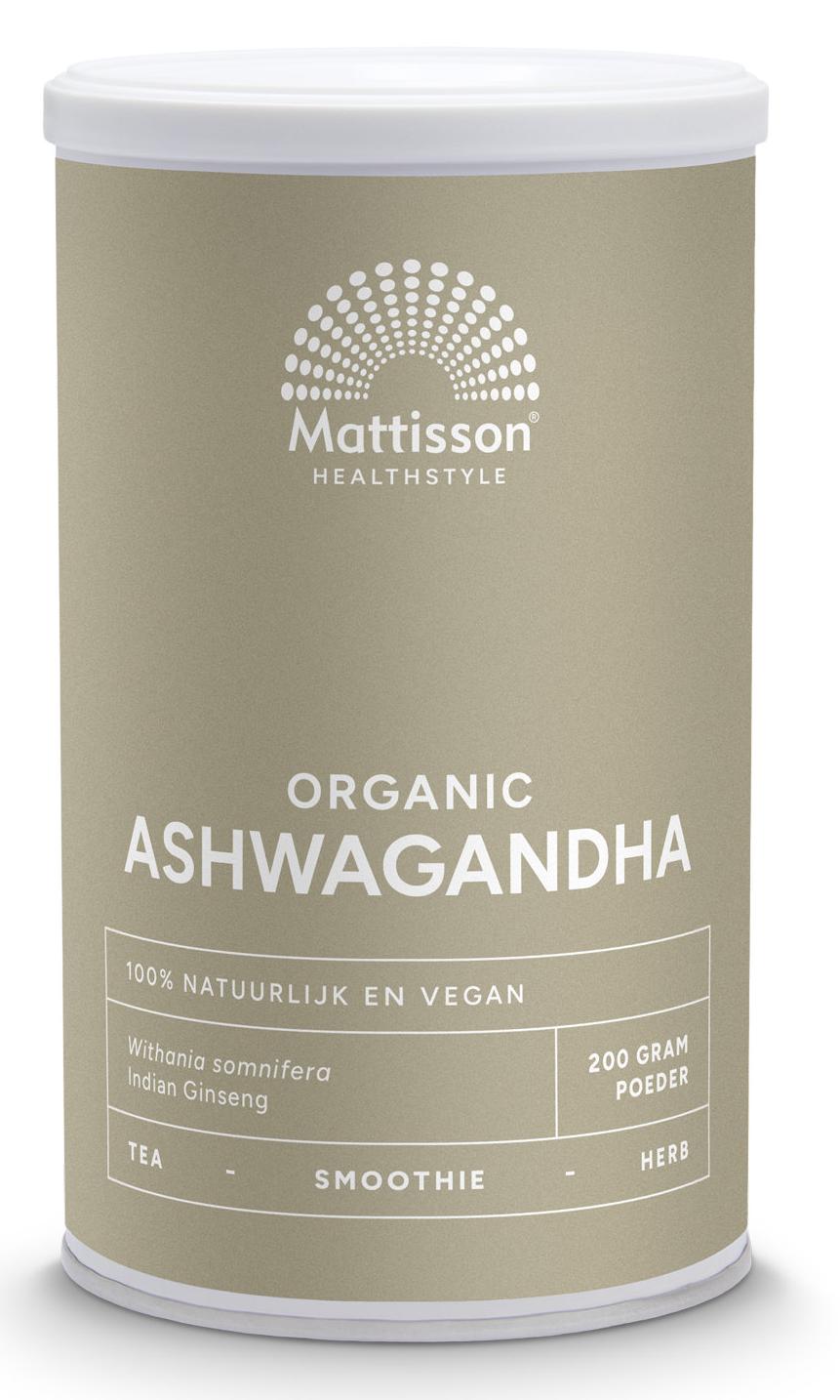 Ashwagandha, 200 g, Mattisson Healthstyle