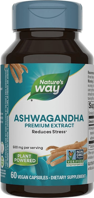 Ashwagandha, 500 mg, 60 capsule, Nature's Way