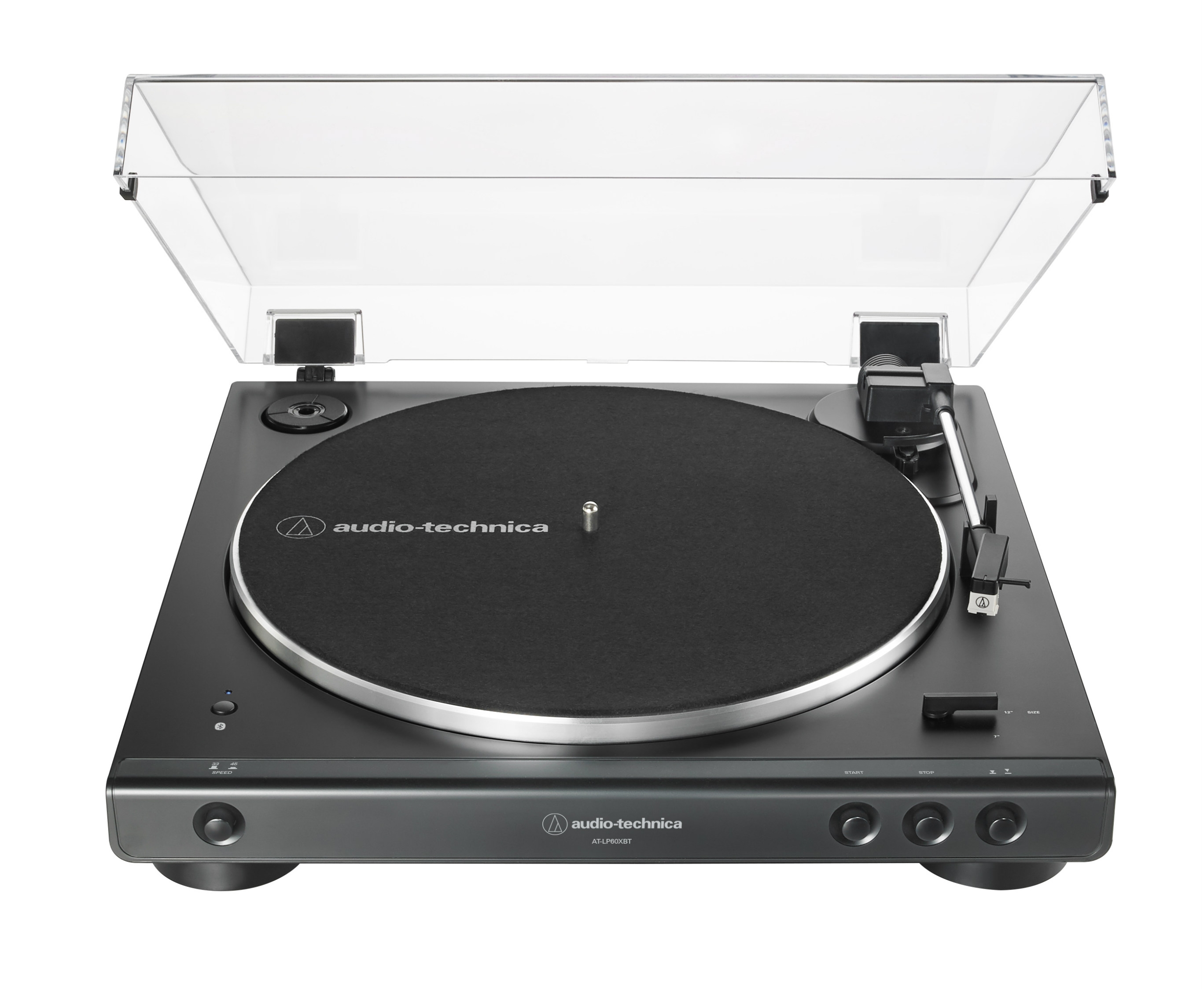 Pick-up Audio-Technica - AT-LP60XBT, automat, negru