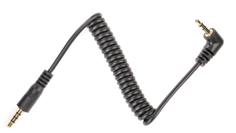 Cablu audio Saramonic - SR-PMC2, 3.5 TRS-M/3.5mm TRRS-M, 25-38cm