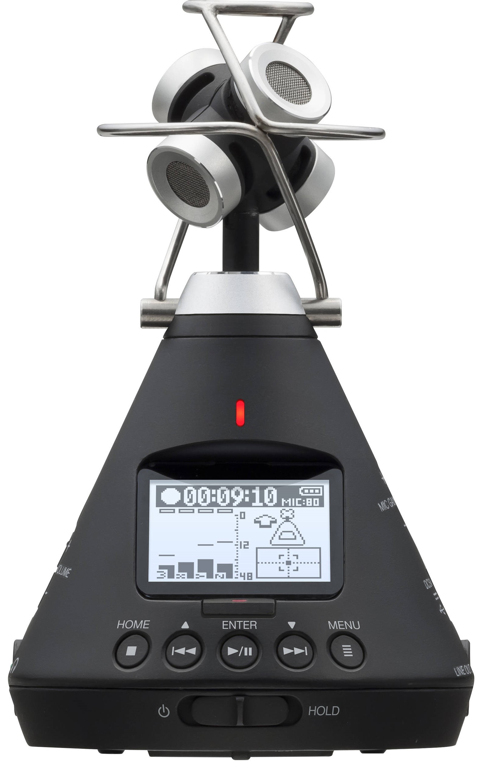Reportofon Zoom - H3-VR 360°, negru