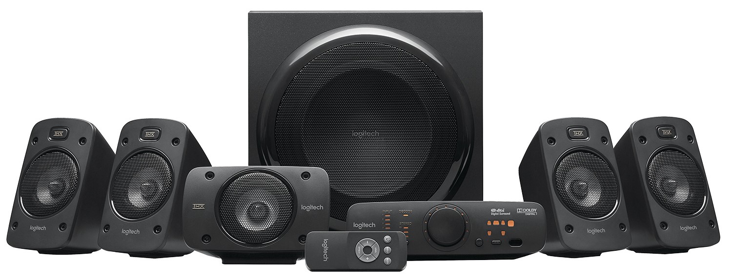 Sistem audio Logitech - Z906, 5.1, negru