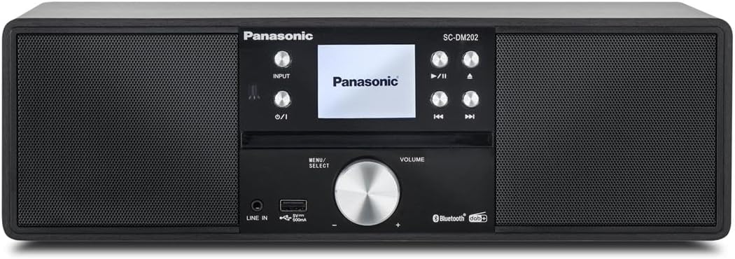 Sistem audio Panasonic - SC-DM202EG-K, negru