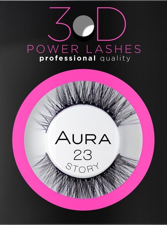Aura 3D Gene pentru ochi Power Lashes, Story N023