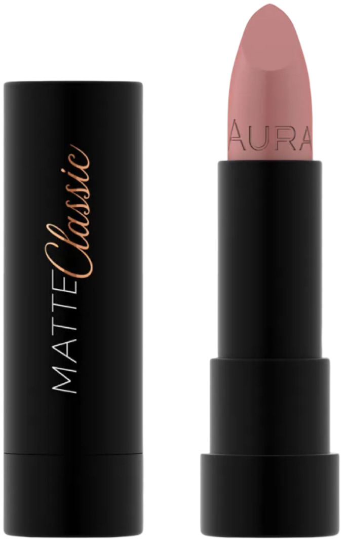 Aura Ruj cu finisaj mat Classic Matte, 152 Nude Kiss, 4.2 g