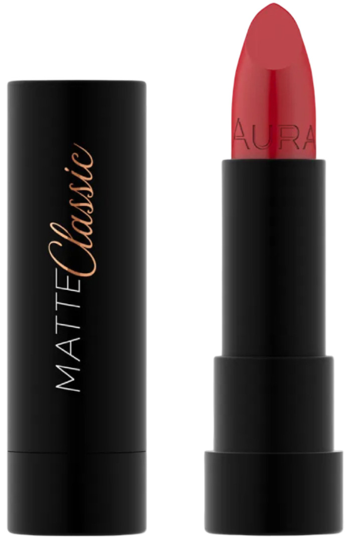 Aura Ruj cu finisaj mat Classic Matte, 153 Red and Sexy, 4.2 g