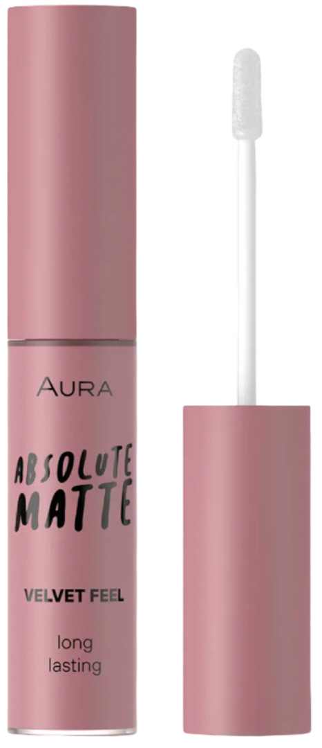 Aura Ruj mat de lungă durată Absolute Matte, 602 Ring A Bell, 7 ml