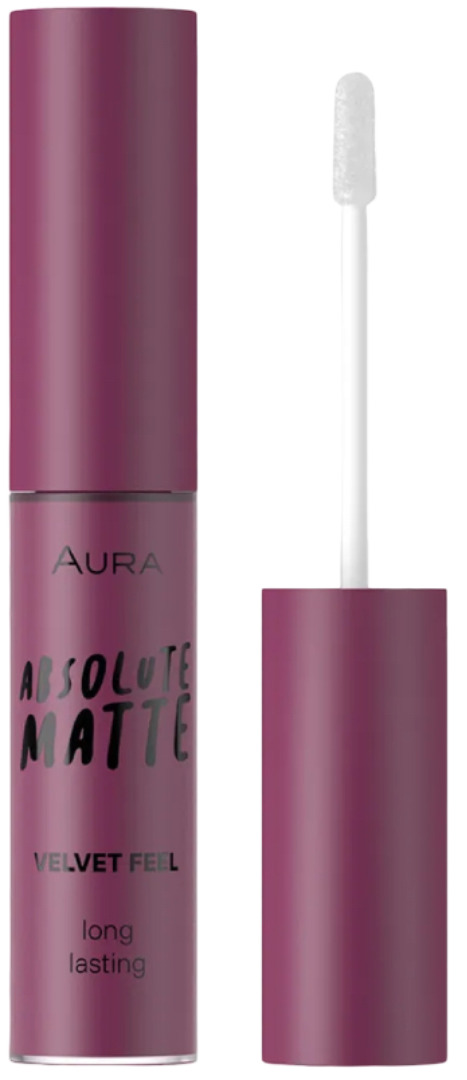 Aura Ruj mat de lungă durată Absolute Matte, 612 Matte Mess, 7 ml