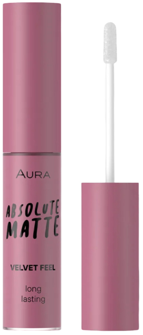 Aura Ruj mat de lungă durată Absolute Matte, 613 Good Vibes, 7 ml