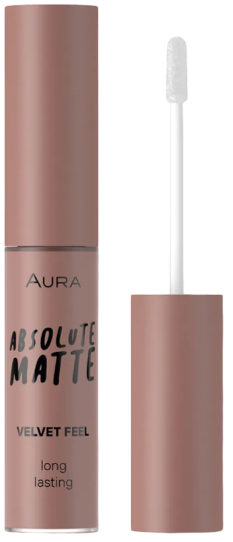 Aura Ruj mat de lungă durată Absolute Matte, 640 Force Of Nature, 7 ml