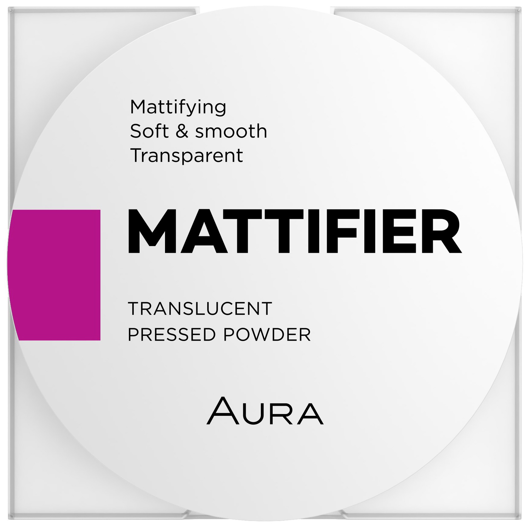 Aura Pudră de față translucidă cu efect mat Mattifier, 8 g