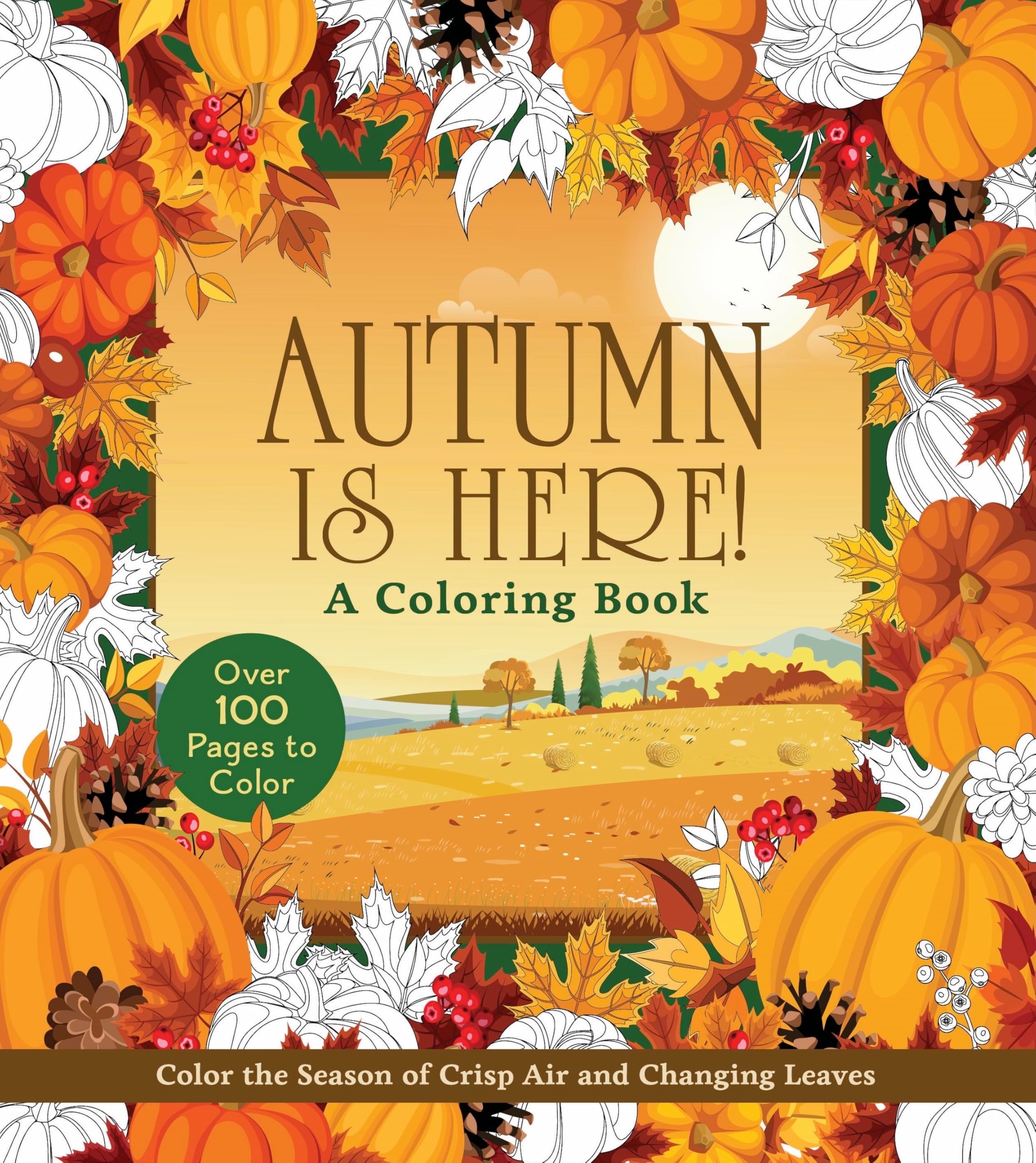 Autumn Is Here! (A Coloring Book)