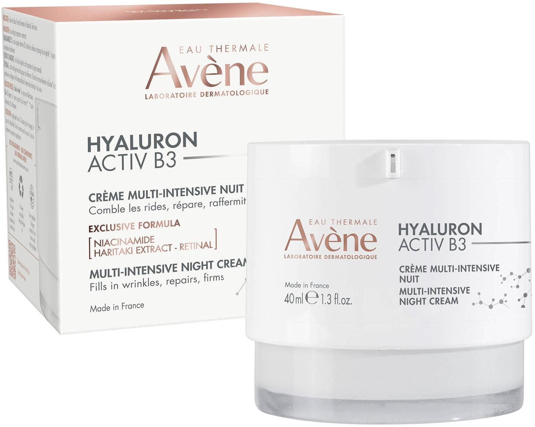Crema de noapte multi-intensiva Hyaluron Activ B3, 40 ml, Avene - imagine 7