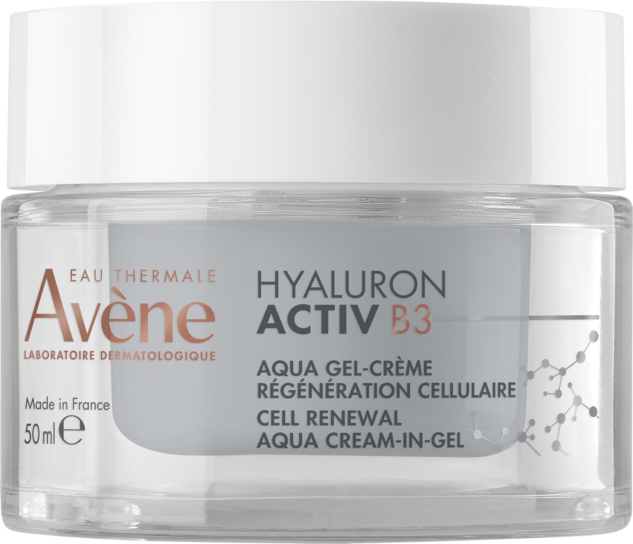 Avène Hyaluron Activ B3 Aqua gel-crema regeneranta, 50 ml