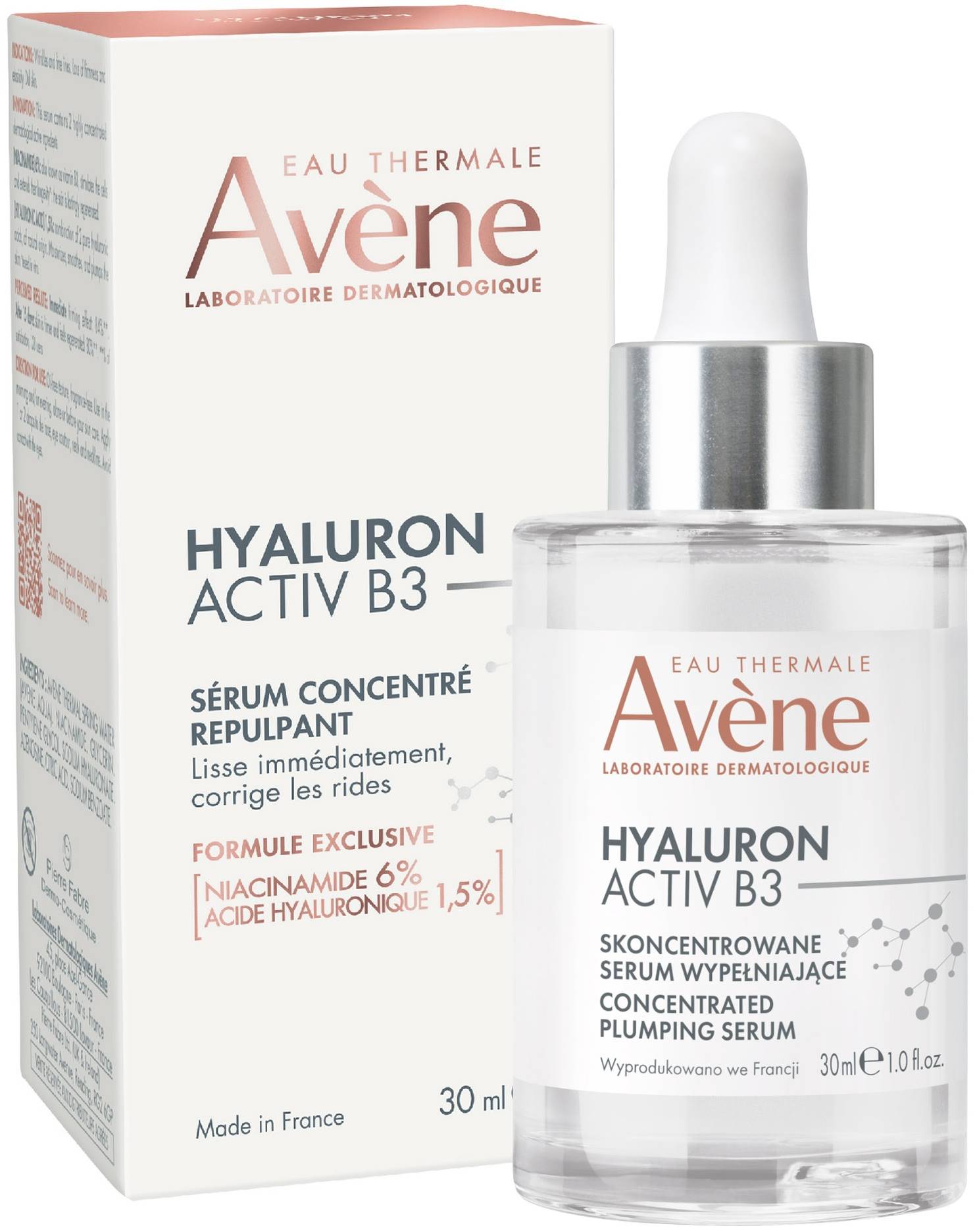 Avène Hyaluron Activ B3 Concentrat- Ser cu efect de repodulare, 30 ml