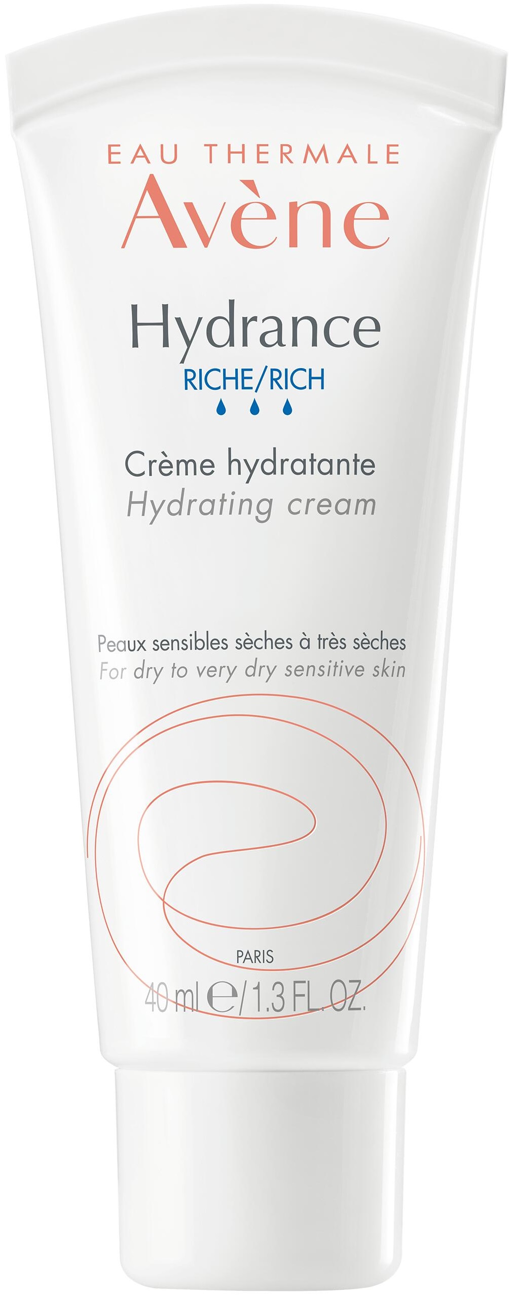Avène Hydrance Cremă hidratantă bogată Riche, 40 ml