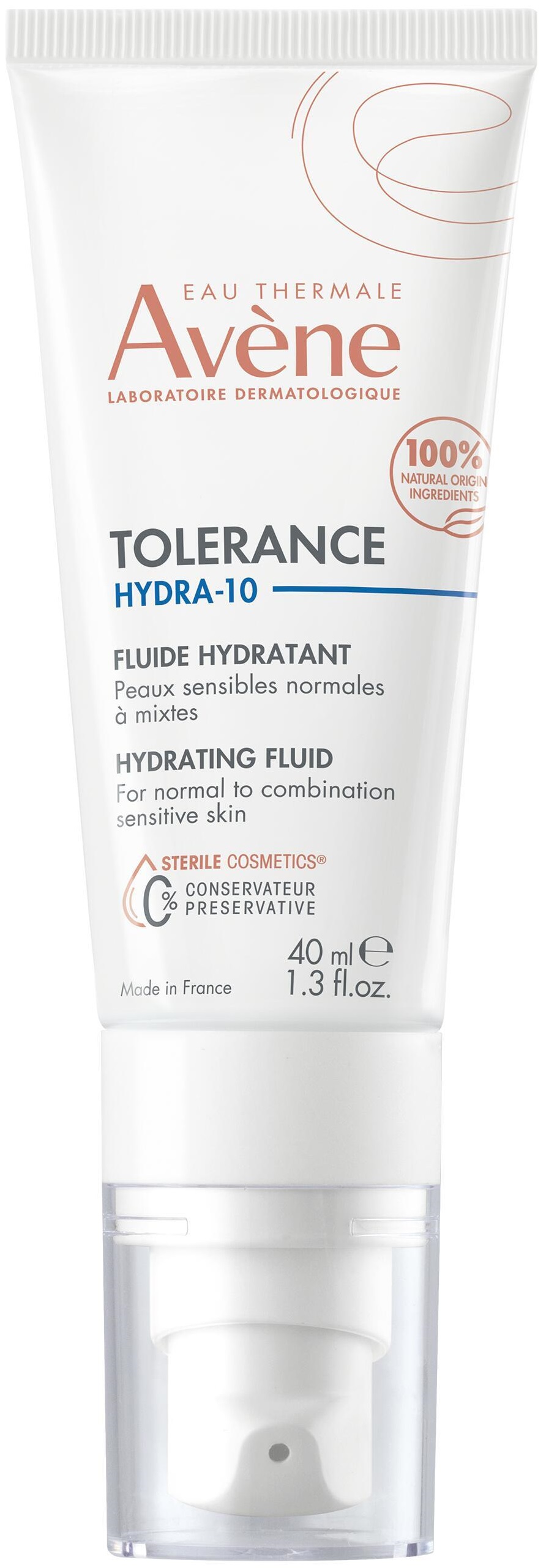 Avène Tolerance Lichid hidratant Hydra-10, 40 ml