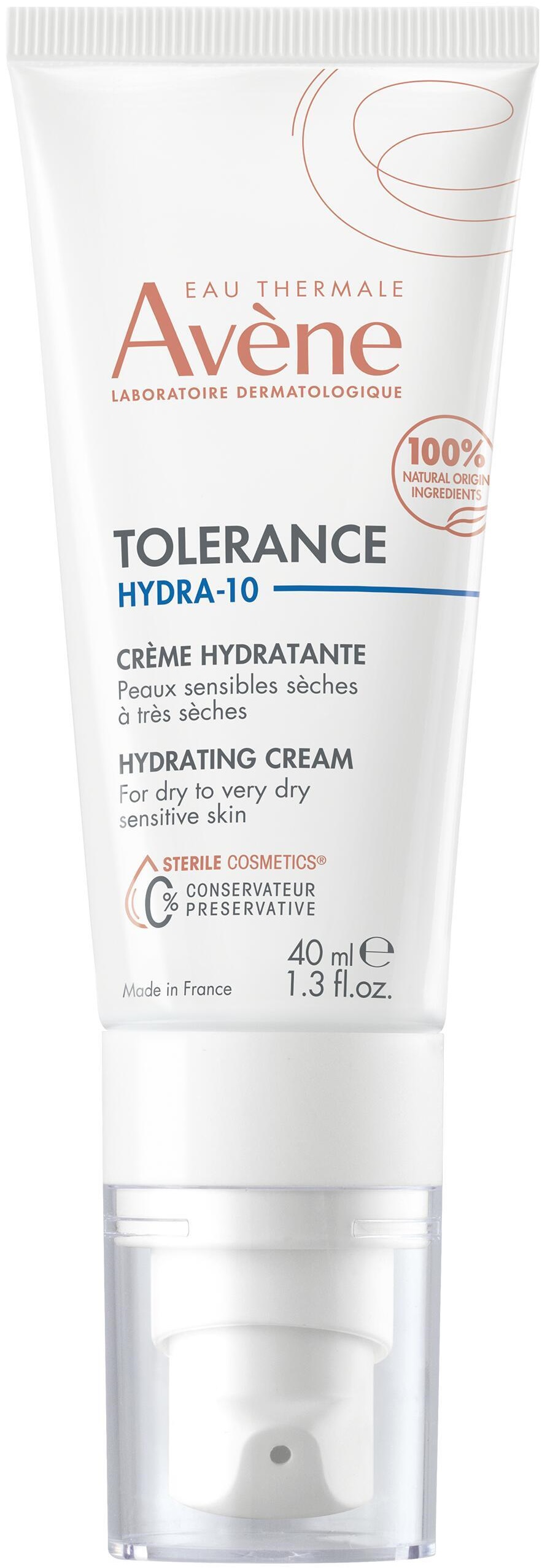 Crema hidratanta ten uscat, Tolerance Hydra 10, 40 ml, Avene - imagine 5