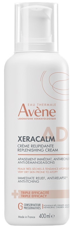 Avène XeraCalm A.D. Cremă hidrolipidică pentru față și corp, 400 ml