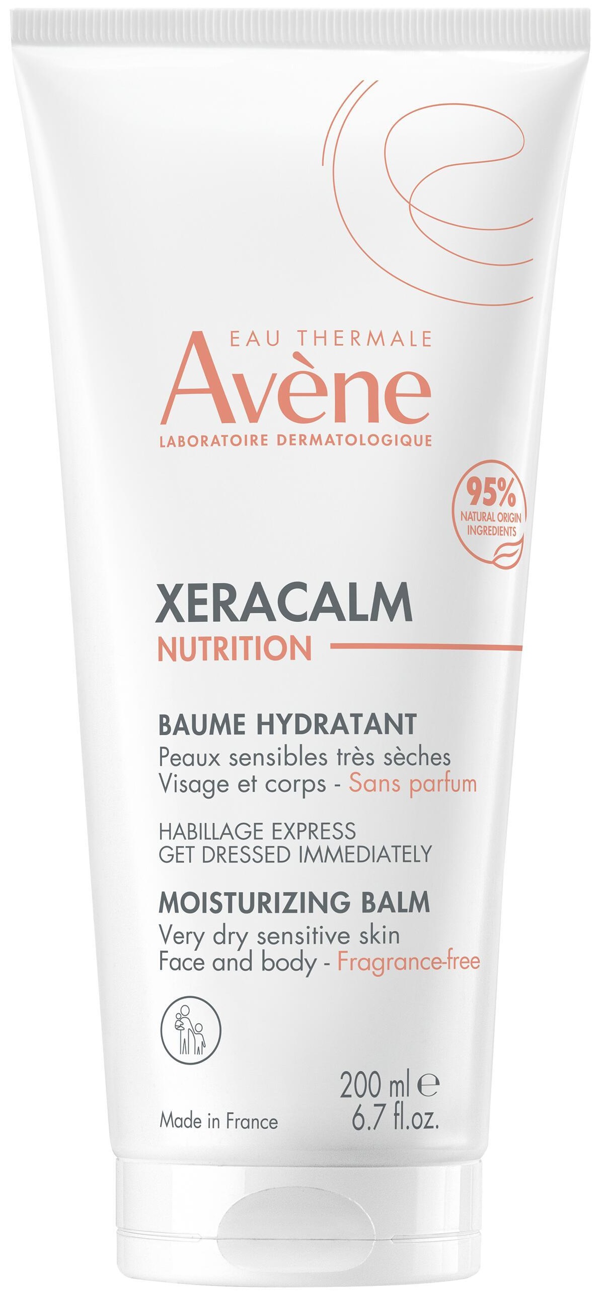 Avène XeraCalm Nutrition Balsam hidratant, 200 ml