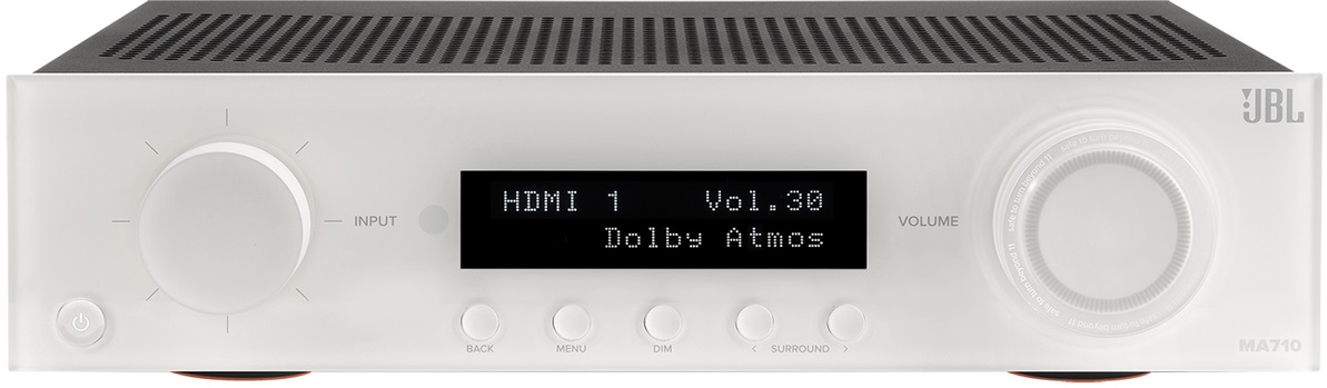 AV receptor JBL - MA710, alb