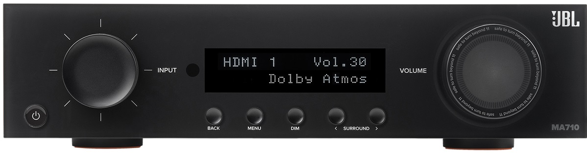 AV receptor JBL - MA710, negru