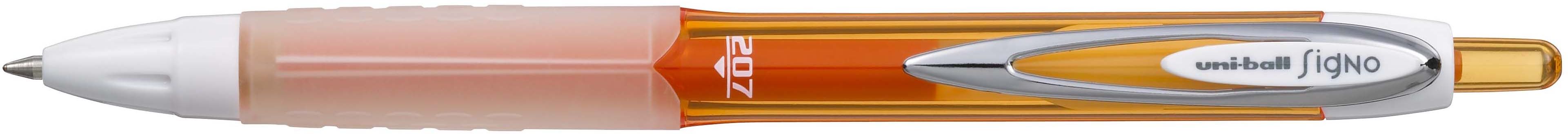 Cilindru de gel automat Uni Signo - UMNF-207, 0,7 mm, portocaliu