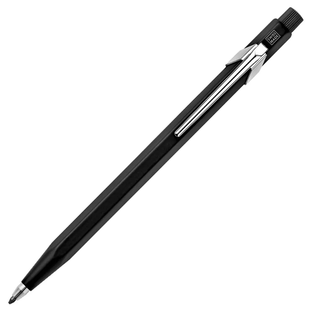 Creion mecanic Caran d'Ache - Fixpencil, 3 mm, negru