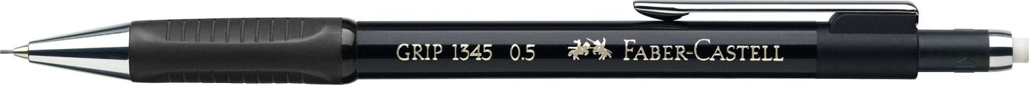 Creion automat Faber-Castell Grip - 0.5 mm, negru