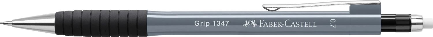 Creion automat Faber-Castell Grip 1347- Gri piatra