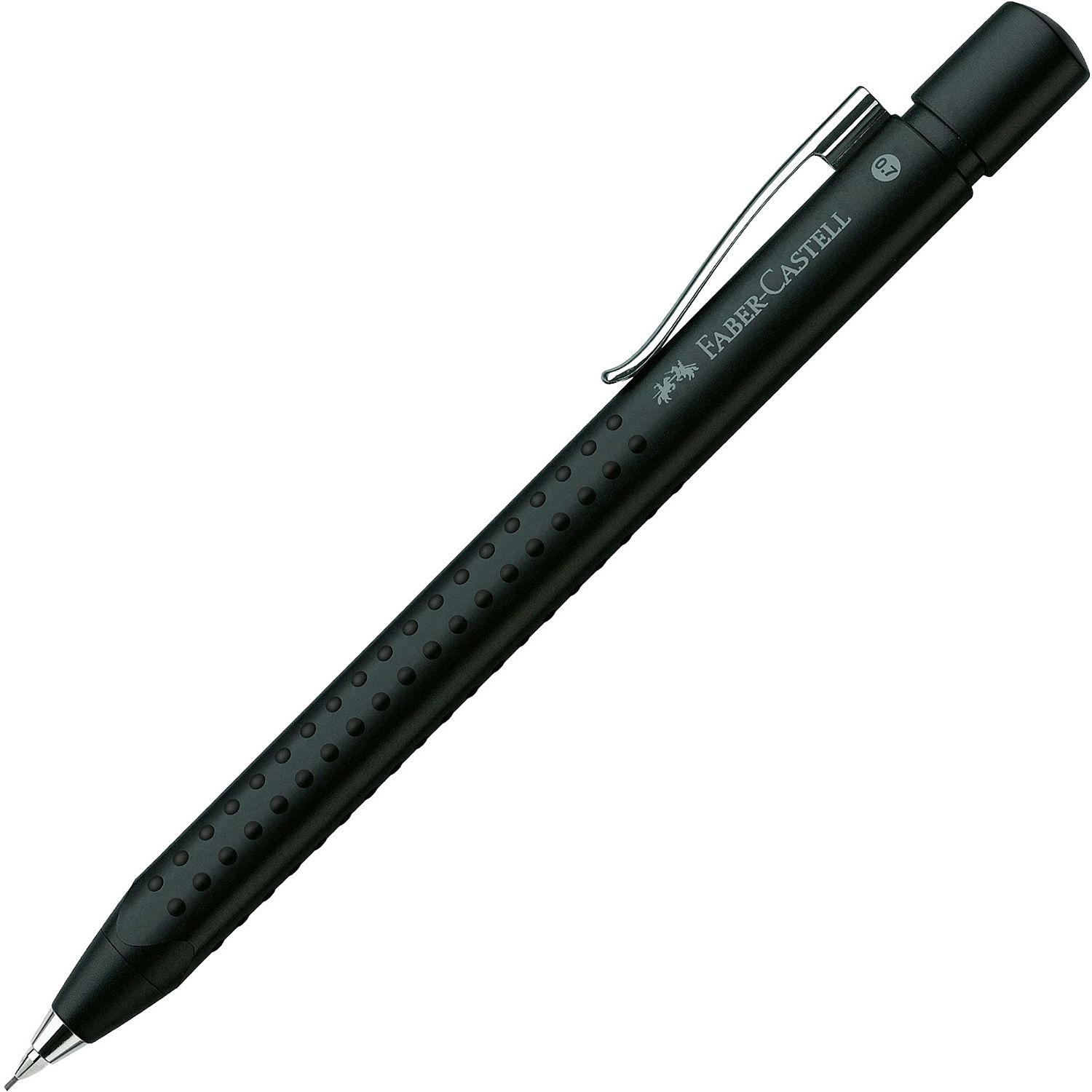 Creion automatic Faber-Castell Grip - Negru, 0.7 mm